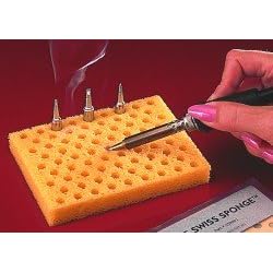 Virtual Industries VS2626: Virtual Tip Cleaning Swiss-Sponge, Equivalent to Weller TC205 and Plato CS10