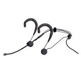 Shure WBH53B Headworn Vocal Microphone 5-Foot Attached Cable with 4-Pin Mini Connector, Black
