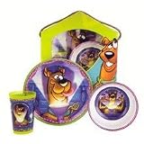 3 pcs Scooby Doo Dinnerware Set w/ Box : Kid dinnerware
