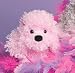 Stuffed Peppermint Pink Poodle