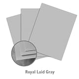 IMAGE OF Royal Laid Gray Paper - 500/Carton