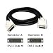 3ft / 1m Dvi-i M/m Digital/analog Cable