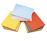 PACK OF 3 1 EACH OF A4 PASTEL VIVID AND FLUORESCENT PAPER Q90