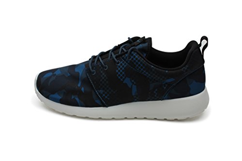 Nike Mens Rosh One Print BRIGADE BLUE/SQUADRON BLUE/OBSIDIAN/BLACK 655206-404