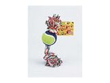 24 Packs of Rope bone dog toy with tennis ball