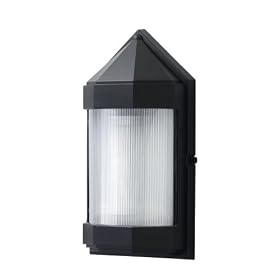 Adjusta-Post Everstone One-Light Outdoor Wall Sconce, Black with Clear Acrylic Lens... by Adjusta-post