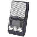 Panasonic Portable Standard Cassette Recorder,5-1/2"x9-7/8"x2-1/17",BK