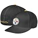 Pittsburgh Steelers Throwback Logo Fitted Hat (Black) 75/8