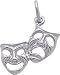 Jewelry : Comedy & Tragedy Charm by Rembrandt Charms