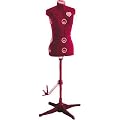 Singer DF151 Adjustable Dress Form, Red, Medium
