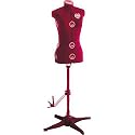 Singer DF151 Adjustable Dress Form, Red, Medium