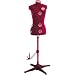 Singer DF151 Adjustable Dress Form, Red, Medium