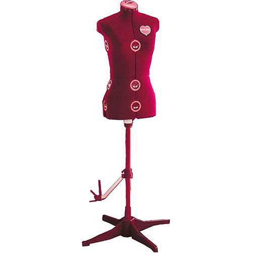 Singer DF151 Adjustable Dress Form, Red, Medium