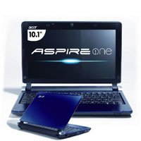Acer AOD250-1197 10.1-Inch Blue Netbook - Up to 8 Hours of Battery Life (Windows 7 Starter)