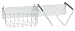 Tools & Hardware : Racor Racquet Rack with Accessory Basket #TRS-R