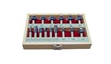 Woodline USA WL-2022 15-Piece 1/2-Inch Shank Intermediate Set
