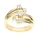 Jewelry : 14k Yellow Gold Diamond Right Hand Ring (H/I1, 1/2 ct. tw.)