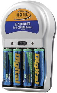 SportingGoods: Rapid Battery Charger with Rechargeable AA Batteries