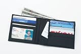 Mens Genuine Leather Bi-fold Wallet