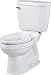 American Standard 2087.212.165 Silver Champion Champion Two-Piece Elongated Toilet with Left Mounted