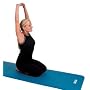 Pilates Mat Dual Surface Aeromat Mats - 5/8 x 23 x 72 - Blue