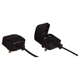 Travel Adaptor Converter EU 2pin to UK 3pin plug - VASI4KO