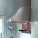 Review Vent-A-Hood  / Vent-A-Hood Nouveau Pro Series NPH18454SS Wall Mount Canopy Range Hood with Internal/External Blower Options, Dual Level Halogen, Heat Sensor and Magic Lung Filter-Less: 54 in. Width/1200 CFM Internal Blower