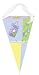 Bottles & Booties Baby Shower Cone Shaped Favor Box 6 Pack