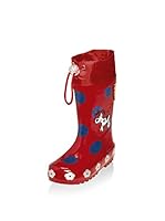 Playshoes Botas de agua (Rojo)
