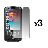 3 Pack of Premium Reusable LCD Screen Protectors for Samsung Rogue U960 [Accessory Export Packaging]