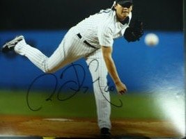 Wang, Chien-Ming (New York Yankees) Autographed/Hand Signed 11x14