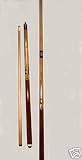 Pool Billard Queue 2-tlg. aus Holz, 147cm Laenge