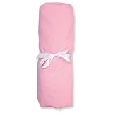 Trend Lab 100% Cotton Solid Jersey Sheet in Pink by Trend Lab