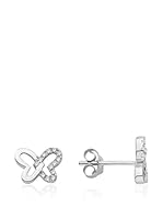 Majestine Pendiente Suelto E028W9K Oro Blanco