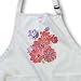 The Wild Anemone - anemone coronaria, poppy anemone, spanish marigold, anemonewind flower, flower - BLACK Full Length Apron With Pockets 22w X 30l