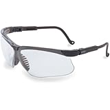 Howard Leight by Honeywell R-03570 Genesis Black Frame with Clear Lens Shooting Glasses