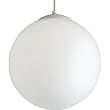 Progress Lighting P4406-29 Opal Cased Globes Provide Evenly Diffused Illumination White Cord, Canopy and Cap, Satin White