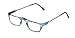 "Mosaic Denim" Hand Painted Reading Glasses (+1.00 - +3.00)