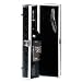 Kitchen & Housewares : Picnic Gift Gala Sassy Black Quilted Leather Wine Carrier Case & Corkscrew