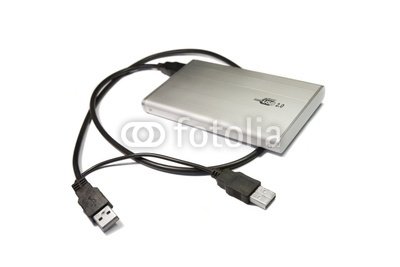 Wallmonkeys Peel and Stick Wall Decals - Hard Disk Case on White Background - 24W x 16H Removable Graphic