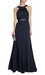 A-line Empire   Waistline Fall Jeweled Evening Dress 