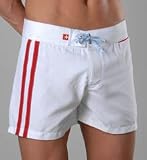 Andrew Christian Stripe Swim Shorts (7108)