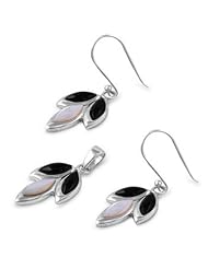 Sterling Silver Sets With Cubic Zirconia