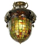Meyda Tiffany - 98063: 17W Acorn Semi Flush Mount
