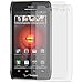 MYBAT MOTXT894LCDSCPRTW LCD Screen Protector for Motorola Droid 4 XT894 - Retail Packaging - Twin Pack