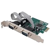 Creative I/O SY-PEX-2S 2-Port RS-232 Serial PCI Express x1 Controller Card