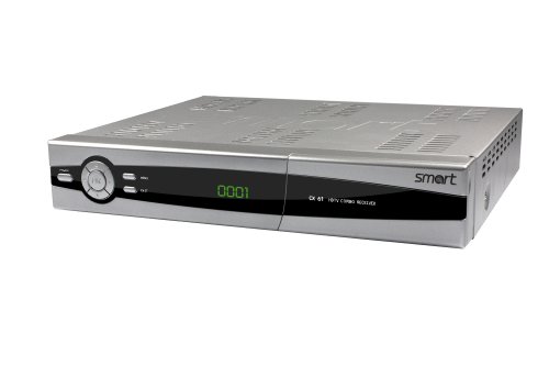 Wela Smart CX61 Digitaler HDTV Combo Receiver (DVB-S, DVB-T, CI Schacht, HDMI,  PVR-ready) silber
