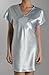 Amanda Rich Bias Cut Satin T-Shirt Gown (412-40)