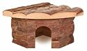 Trixie Pet Products Jesper Natural Wood Corner House Rabbit
