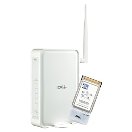 PLANEX 高性能 ハイパワー54Mbps無線LANルータ&カードセット BLW-54CW2-PCB